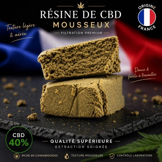Hash CBD Mousseux - Production Française 🌿