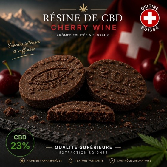 Hash Pièce de Cherry Wine...