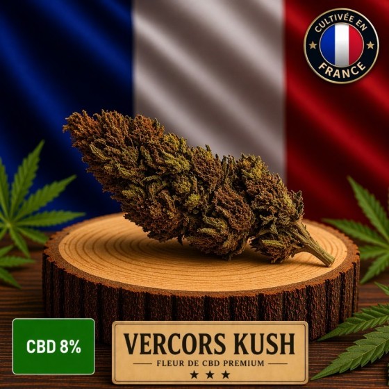 Fleur de CBD Vercors Kush -...