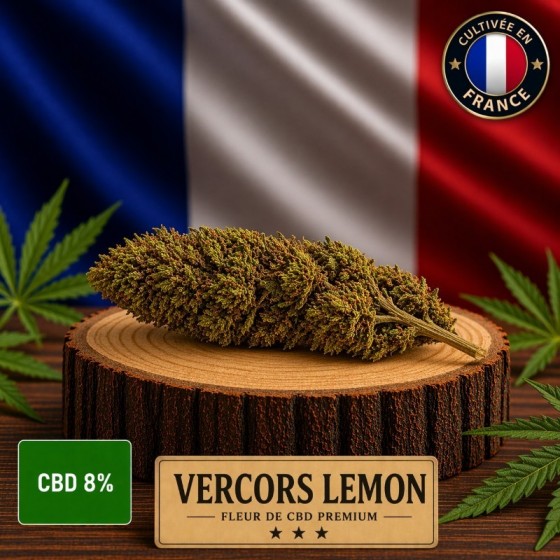 Fleur de CBD Vercors Lemon...