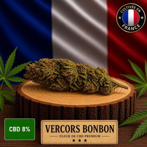 Fleur de CBD Vercors Bonbon...