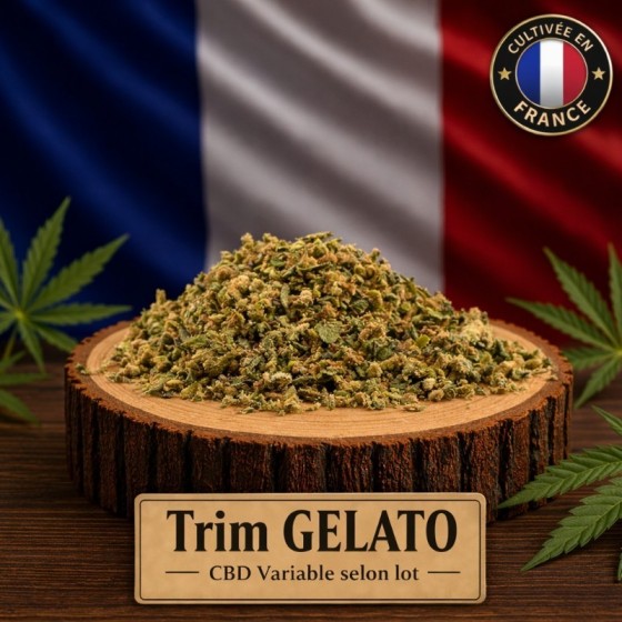 Fleur de CBD Trim Gelato...