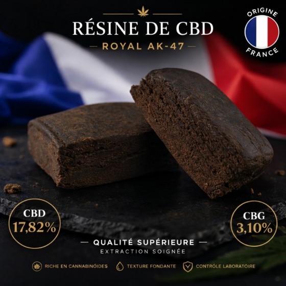 Hash CBD Royal AK-47 - Production Française 🌿