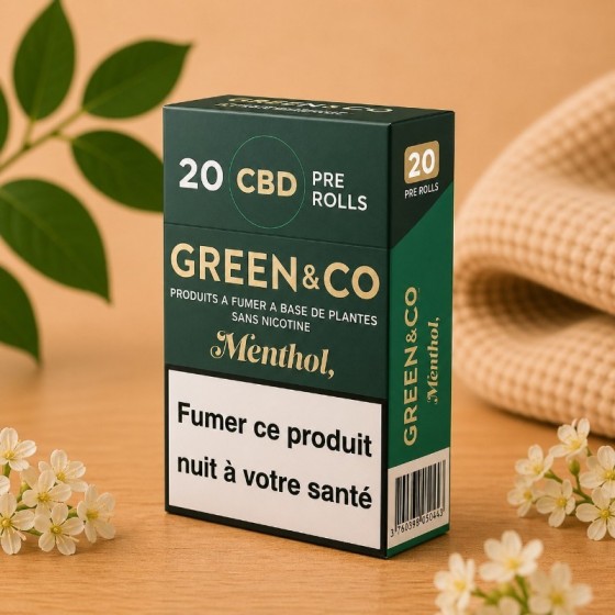 Cannarettes Menthol Green &...