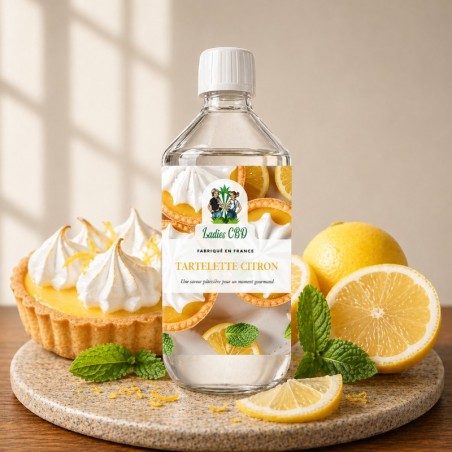E-liquide Tartelette Citron – Ladies CBD (Vrac)