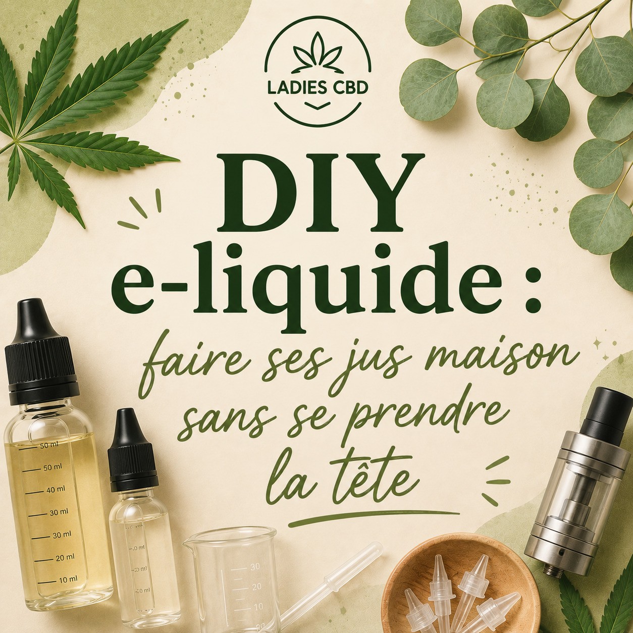 DIY e-liquide : faire ses jus maison sans se prendre la tête
