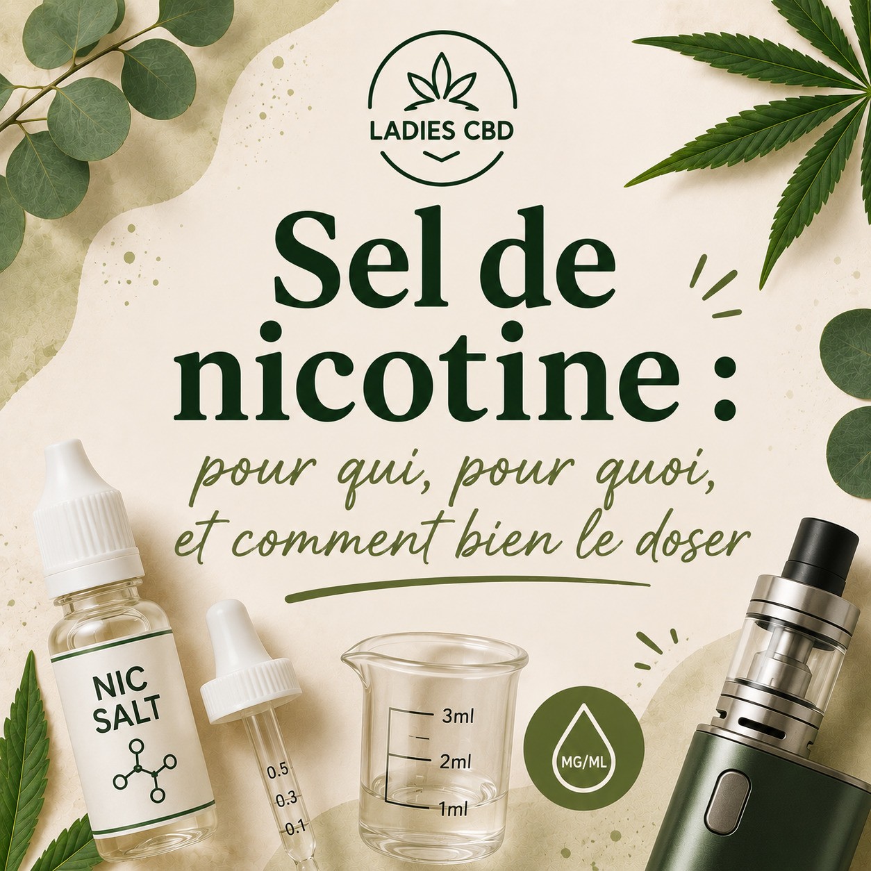 Sel de nicotine : pour qui, pour quoi, et comment bien le doser