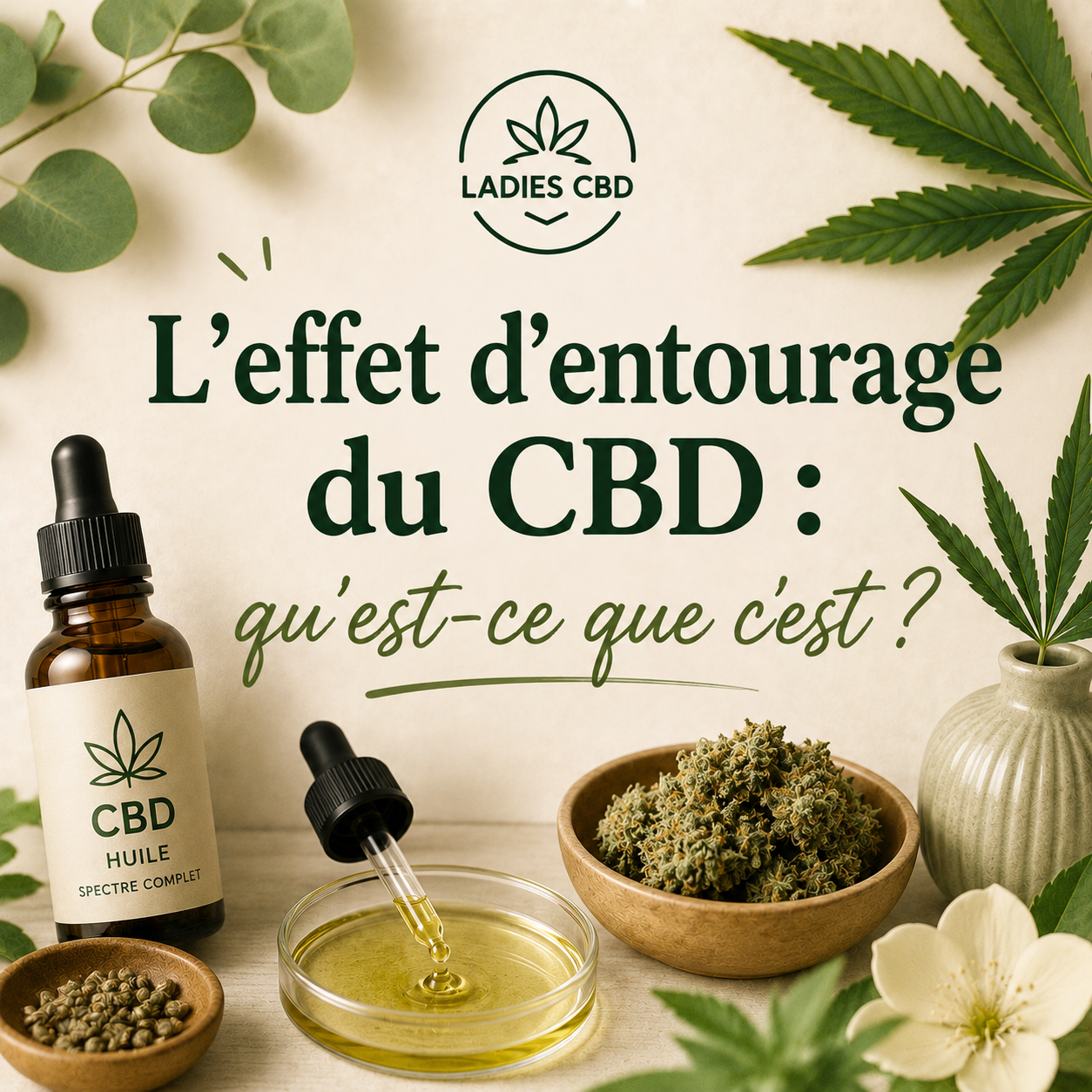 L'effet d'entourage du CBD : qu'est-ce que c'est ?