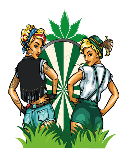 Illustration Ladies CBD